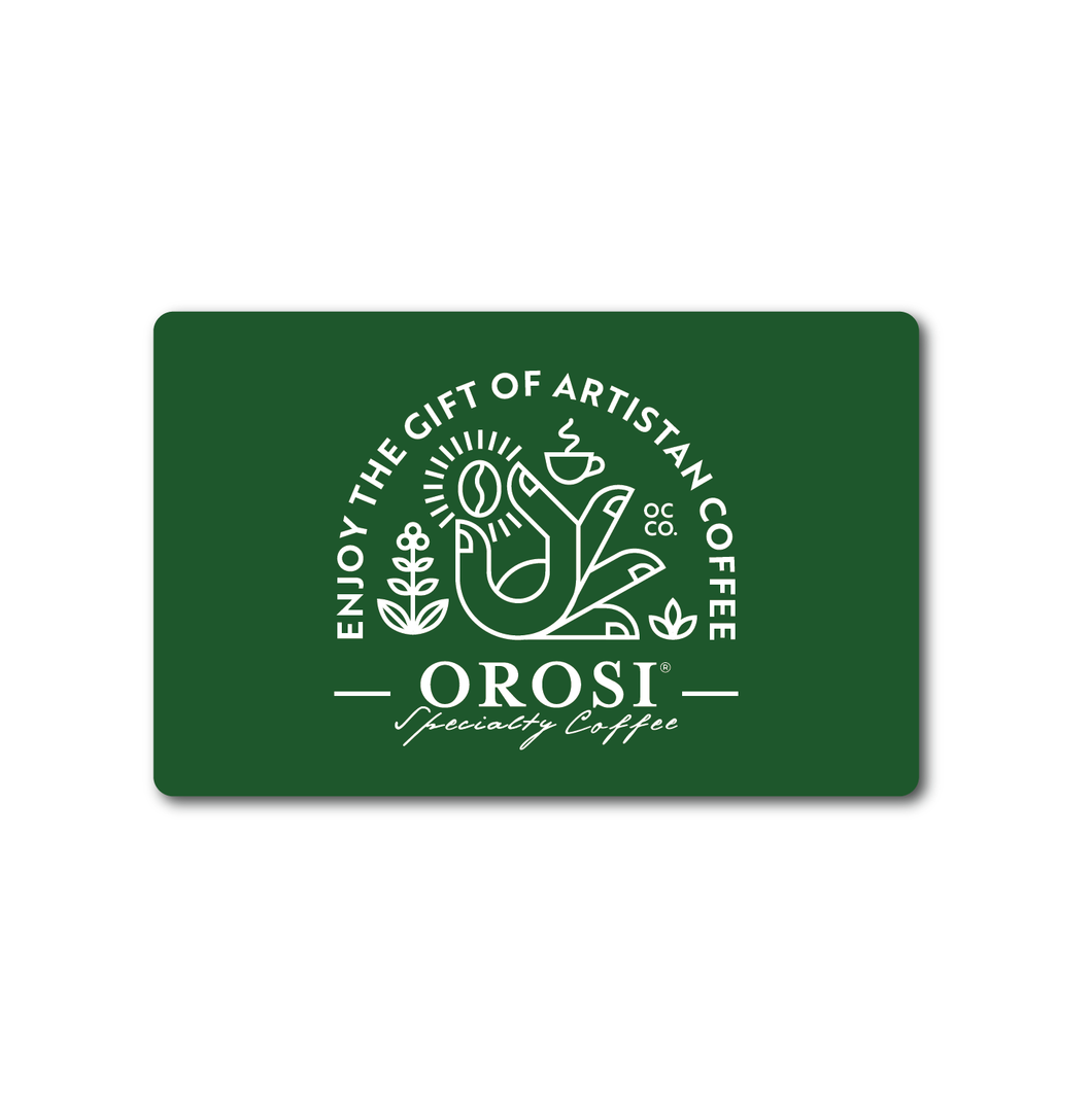 Orosi Coffee Gift Card